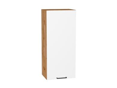 Шкаф верхний Флэт 400Н White In 2S / Дуб Вотан