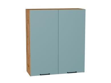 Шкаф верхний Флэт 800Н Grey-green In 2S / Дуб Вотан