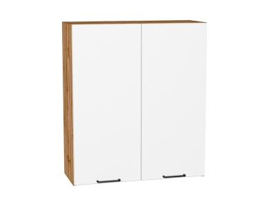 Шкаф верхний Флэт 800Н White In 2S / Дуб Вотан