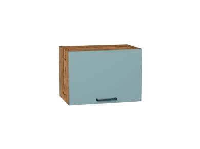 Шкаф верхний горизонтальный Флэт 500 Grey-green In 2S / Дуб Вотан