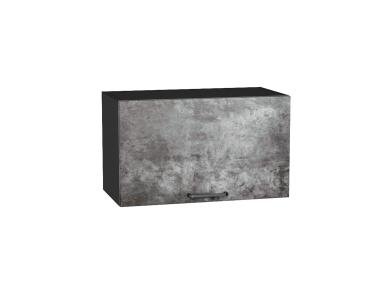 Шкаф верхний горизонтальный Флэт 600 Temple Stone 2S / Graphite