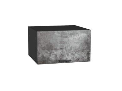 Шкаф верхний горизонтальный с увеличенной глубиной Флэт 610 Temple Stone 2S / Graphite