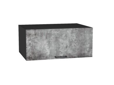 Шкаф верхний горизонтальный с увеличенной глубиной Флэт 810 Temple Stone 2S / Graphite