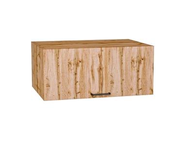 Шкаф верхний горизонтальный с увеличенной глубиной Флэт 810 Wotan Oak 2S / Дуб Вотан