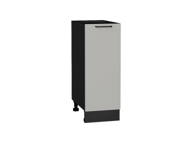 Шкаф нижний Флэт 300 Light Grey In 2S / Graphite
