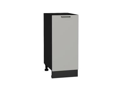 Шкаф нижний Флэт 350 Light Grey In 2S / Graphite