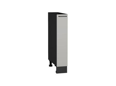 Нижняя бутылочница Флэт 150 Light Grey In 2S / Graphite