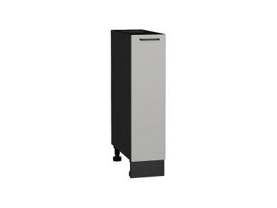 Нижняя бутылочница Флэт 200 Light Grey In 2S / Graphite