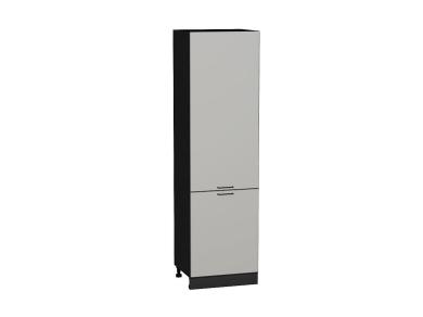 Шкаф пенал Флэт 600 (для верхних шкафов 720) Light Grey In 2S / Graphite