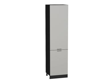 Шкаф пенал Флэт 600Н (для верхних шкафов 920) Light Grey In 2S / Graphite