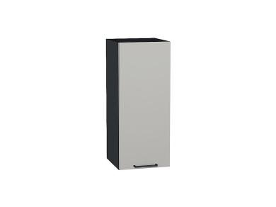 Шкаф верхний Флэт 300 Light Grey In 2S / Graphite