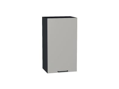 Шкаф верхний Флэт 400 Light Grey In 2S / Graphite