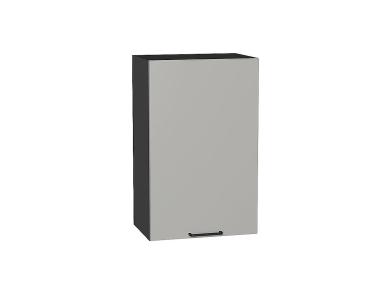 Шкаф верхний Флэт 450 Light Grey In 2S / Graphite
