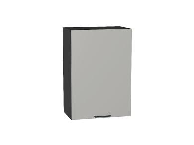 Шкаф верхний Флэт 500 Light Grey In 2S / Graphite