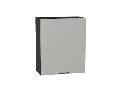 Шкаф верхний Флэт 600М Light Grey In 2S / Graphite