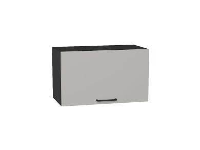Шкаф верхний горизонтальный Флэт 600 Light Grey In 2S / Graphite