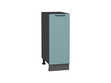 Шкаф нижний Флэт 300 Grey-green In 2S / Graphite