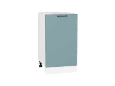 Шкаф нижний Флэт 450 Grey-green In 2S / Белый