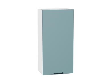 Шкаф верхний Флэт 450Н Grey-green In 2S / Белый