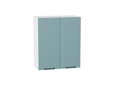 Шкаф верхний Флэт 600 Grey-green In 2S / Белый