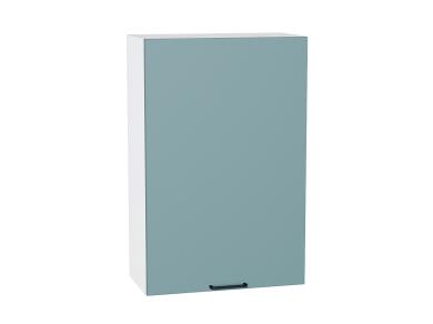 Шкаф верхний Флэт 600МН Grey-green In 2S / Белый