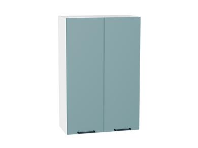 Шкаф верхний Флэт 600Н Grey-green In 2S / Белый