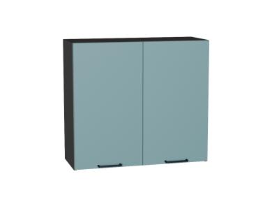 Шкаф верхний Флэт 800 Grey-green In 2S / Graphite