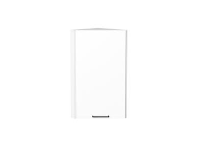 Шкаф верхний торцевой Флэт 300 White In 2S / Белый