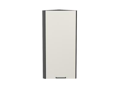 Шкаф верхний торцевой Флэт 300Н Cashmere In 2S / Graphite