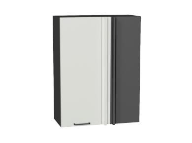 Шкаф верхний прямой угловой Флэт 700Н Cashmere In 2S / Graphite