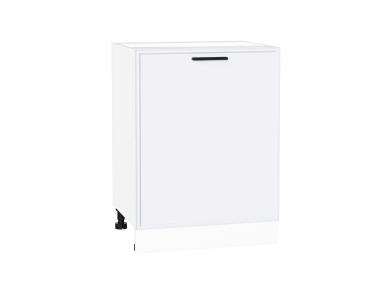 Шкаф нижний Фрейм 600М White Silk / Белый