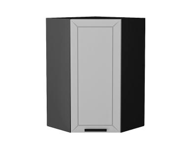 Шкаф верхний угловой Глетчер 590Н Гейнсборо Силк / Graphite