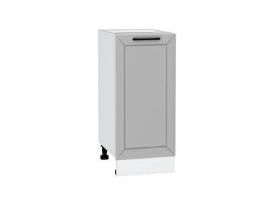 Шкаф нижний Глетчер 350 Гейнсборо Силк / Белый