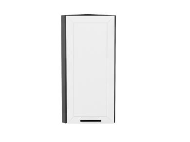 Шкаф верхний торцевой Глетчер 300Н Айленд Силк / Graphite