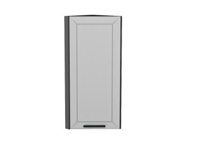 Шкаф верхний торцевой Глетчер 300Н Гейнсборо Силк / Graphite