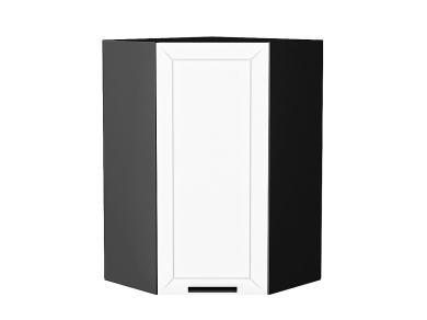 Шкаф верхний угловой Глетчер 590Н Айленд Силк / Graphite