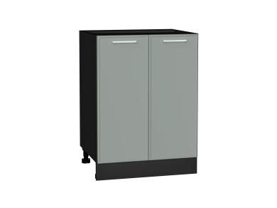 Шкаф нижний Квадро 600 Аквамарин / Graphite