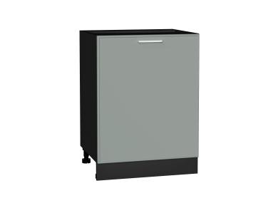 Шкаф нижний Квадро 600М Аквамарин / Graphite