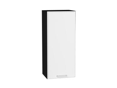 Шкаф верхний Квадро 400Н Белый / Graphite