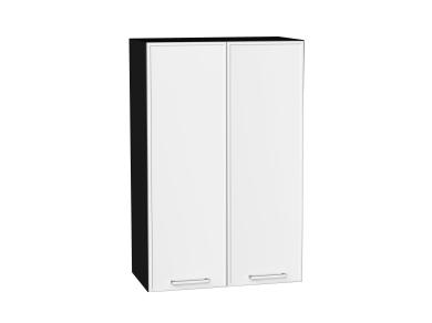 Шкаф верхний Квадро 600Н Белый / Graphite