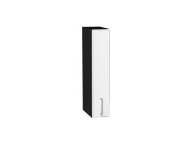 Верхняя бутылочница Квадро 150 Белый / Graphite