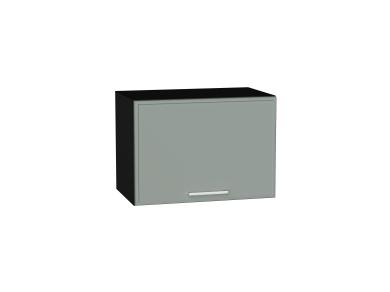 Шкаф верхний горизонтальный Квадро 500 Аквамарин / Graphite