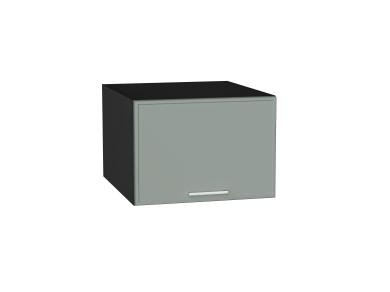 Шкаф верхний горизонтальный с увеличенной глубиной Квадро 510 Аквамарин / Graphite