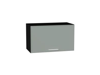 Шкаф верхний горизонтальный Квадро 600 Аквамарин / Graphite