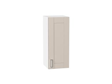 Шкаф верхний Лофт 300 Cream Silk / Белый