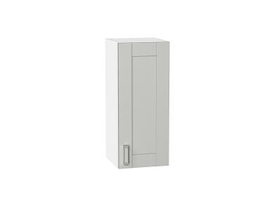 Шкаф верхний Лофт 300 Grey Silk / Белый