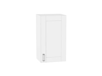 Шкаф верхний Лофт 400 White Silk / Белый
