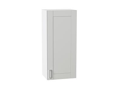 Шкаф верхний Лофт 400Н Grey Silk / Белый