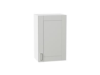 Шкаф верхний Лофт 450 Grey Silk / Белый