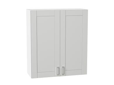Шкаф верхний Лофт 800Н Grey Silk / Белый